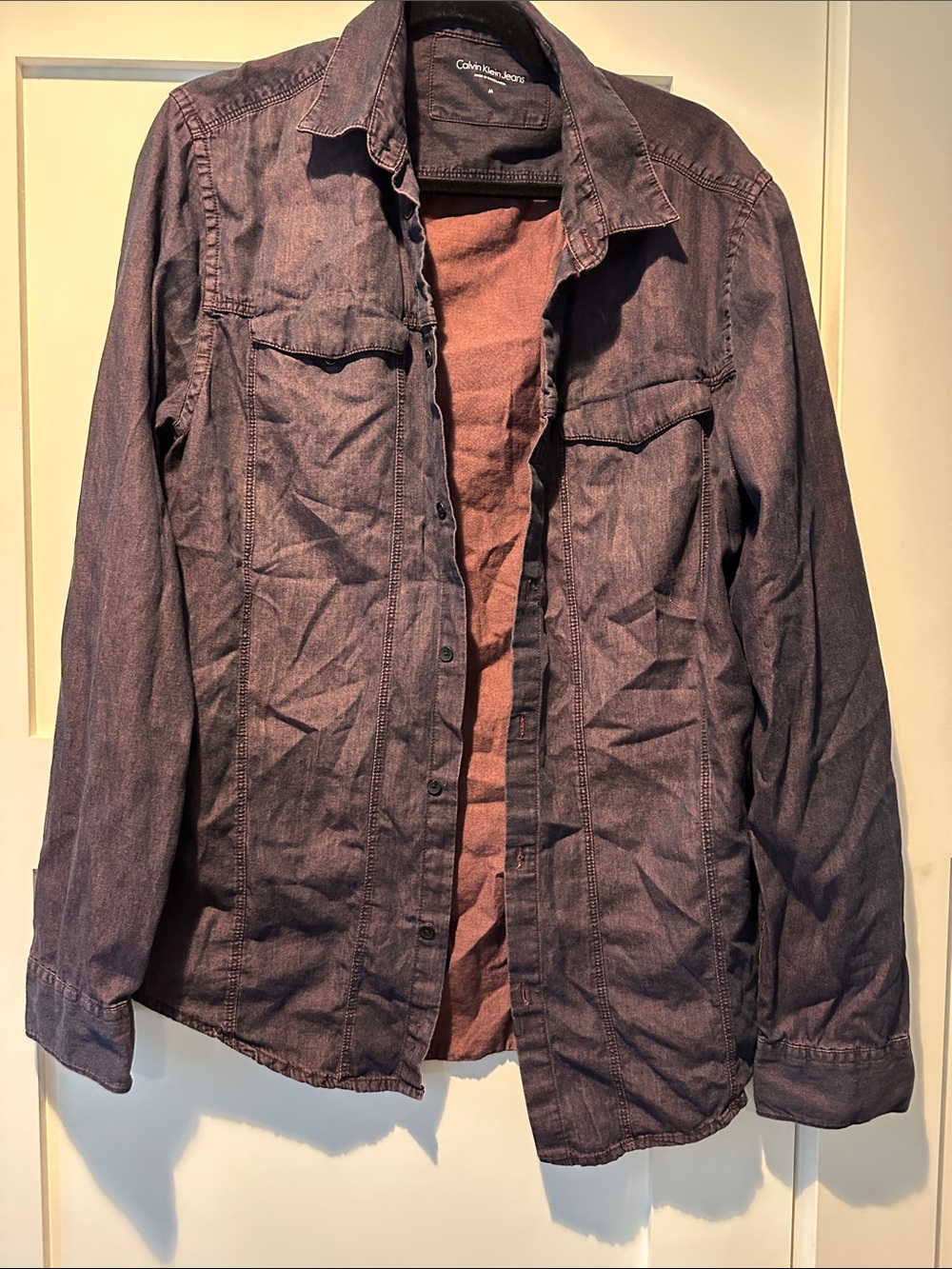 Calvin Klein Jeans Men's Button-Front Shirt